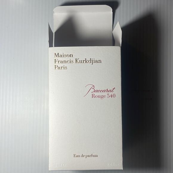 EMPTY Baccarat Rouge 540 70 ml 2.4 fl.oz. empty box and bottle - Picture 4 of 6